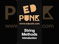 Day 40 Introduction to String Methods in Python Learn Python Dark Mode
