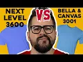 Bella Canvas 3001 vs Next Level 3600 Which T-Shirt Is Better