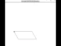 Python Turtle - Draw a parallelogram