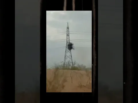 لحظة ضرب كهرباء مارب - مارب بدون كهرباء الان