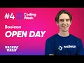 Boolean Coding Week - Open Day