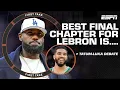 What is the best final chapter for LeBron Warriors Cavaliers or the Heat First Take