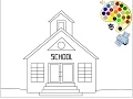 School Coloring Pages For Kids - School Coloring Pages