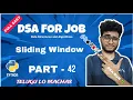 Sliding Window Problem Part 42 DSA in python in telugu Engineering Animuthyam