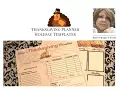 HOLIDAY ORGANIZATION - Thanksgiving Templates