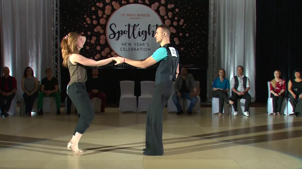 Spotlight New Years 2017 2018 Intermediate Jack & Jill Mike Levy & Lindsay Brown
