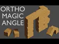 Camera settings for a perfect isometric render in Blender