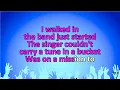 Ten Rounds With Jose Cuervo - Tracy Byrd (Karaoke Version)