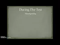 Test Taking Skills Part 3
