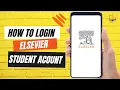 How to Login Elsevier Student Acount