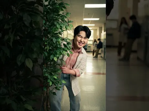 Jinu dañó la estatua del profesor #funny #kpop #guerreraskpop #humor