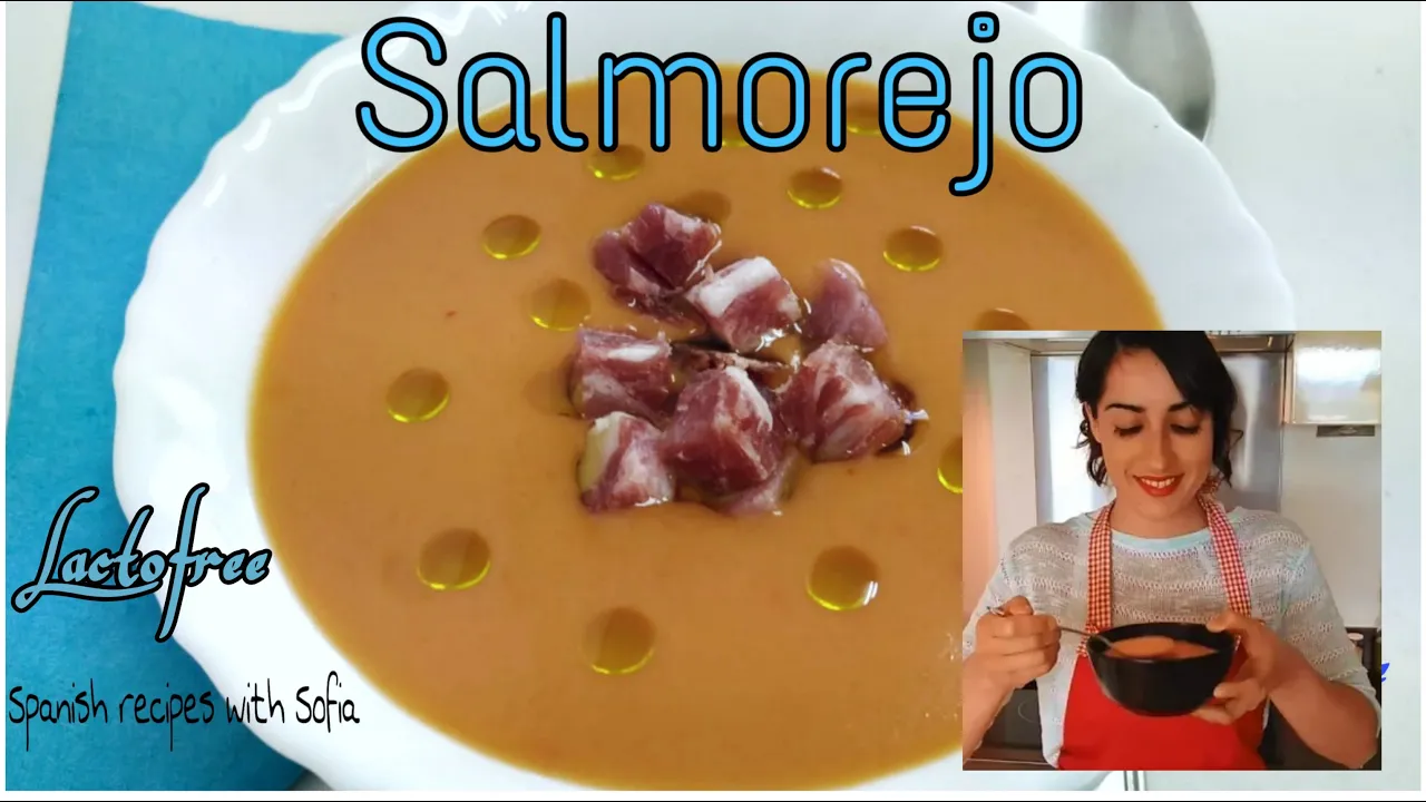 Salmorejo Tradicional recipe / Spanish recipes with Sofia