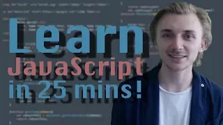 JavaScript Tutorial For Beginners Learn JavaScript in 25 Mins Extreme Basics