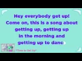 Good Morning Song Sing-Along | Time To Get Up With BASHO & FRIENDS | Dance Party On Fun Street