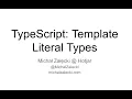 Michal Zalecki Template Literal Types