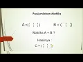 Array Multi Dimensi