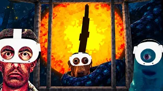 3 Idiots Survive The Leviathan in Minecraft VR