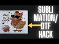 How I do the Hack How I Get the Film Through the Printer