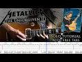 Lagu Metallica - The Unforgiven III guitar solo lesson (with tablatures and backing tracks)