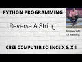 4 How to Reverse a String in Python Hindi