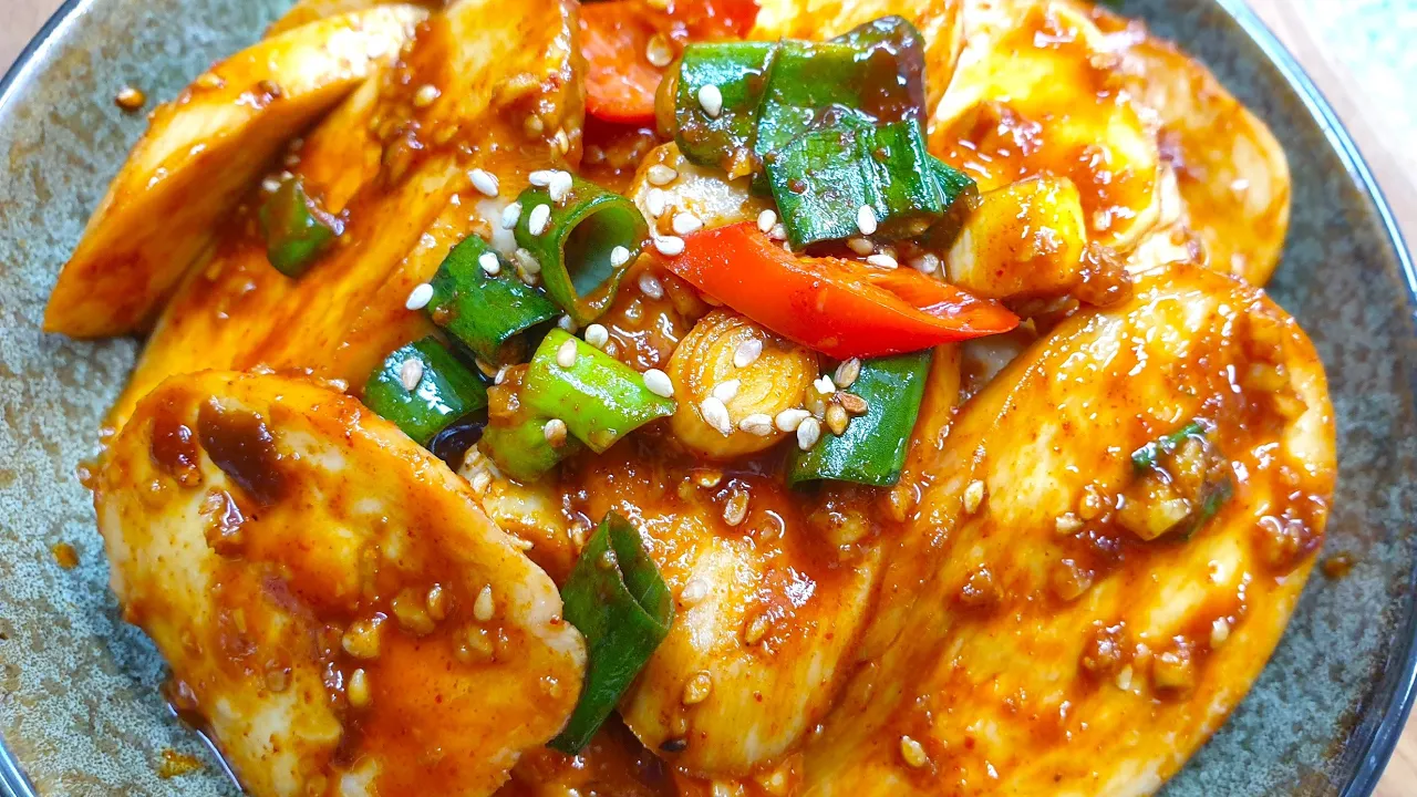 새송이버섯볶음