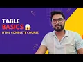 HTML Table Tag in Hindi Complete Tutorial for Beginners Mixin Coder Coding with AI in Hindi