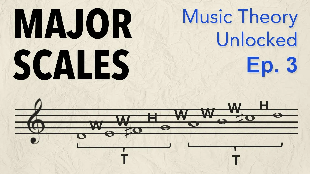 Major Scales | Music Theory Unlocked Ep. 3