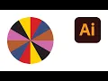 How to Divide a Circle into Equal Parts in Adobe Illustrator