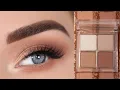 My Go-To Everyday Eyeshadow Look Using Only 1 Brush ColourPop Free to Be Quad