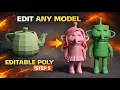 3ds Max 2026 Beginner Course - Part 5 Editable Poly Basics Start Modeling