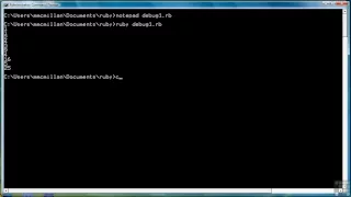 Infinite Skills Ruby Programming 61 - The Ruby Debugger Part 1