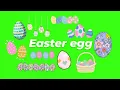 Animated Easter Egg GIF Green Screen Pack Free Download