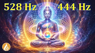 YOUR BODY NEEDS THIS FREQUENCY 🧬 528 Hz + 444 Hz | Deep Mind & Body Reset