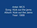 MC5 - Kick out the jams