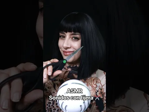 ASMR sonidos con tijera ✂️