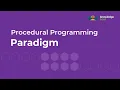 Procedural Programming Paradigm ICSE Computer Applications Java BlueJ