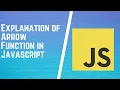 Arrow function in JavaScript JavaScript ES6 Arrow Functions Tutorial Arrow Functions