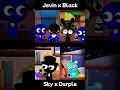 I love! R.E.P.O - Black x Jevin | Sky x Durple #incrediboxsprunki #sprunki
