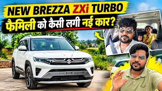 New Brezza ZXi Turbo Suspension Test | Family Comfort & First Impression