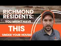 Interesting Crawl Space in the historic Church Hill neighborhood of Richmond Virginia