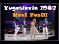 Download Lagu 1987 Yugoslavia: Novi Fosili - Ja sam za ples 4th place at Eurovision in Brussels with SUBTITLES