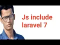 How to include external JS and jQuery file into laravel 7