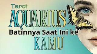 AQUARIUS 💚 BATINNYA PASANGANMU KINI PADAMU 💚 ‎⁨@MariTarot⁩  #tarotindonesia #aquarius 