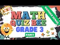 2025 Math Quiz Bee for Grade 3 Quiz 1 Number Sense Quiz by brainYs