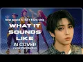 Download Lagu [AI COVER] How would Stray Kids sing What It Sounds Like by HUNTR/X? (Kpop Demon Hunters)