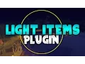 LIGHT ITEMS Minecraft Plugin Tutorial