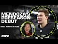 Mina Kimes reacts to Fernando Mendoza s NFL debut I was IMPRESSED NFL Live