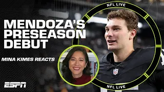 Mina Kimes reacts to Fernando Mendoza s NFL debut I was IMPRESSED NFL Live
