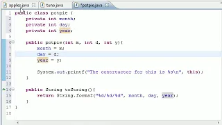 Bobprep - Java Programming Tutorial 42 toString