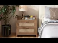 SICOTAS Savanna Nightstand with Type C Assembling Instruction